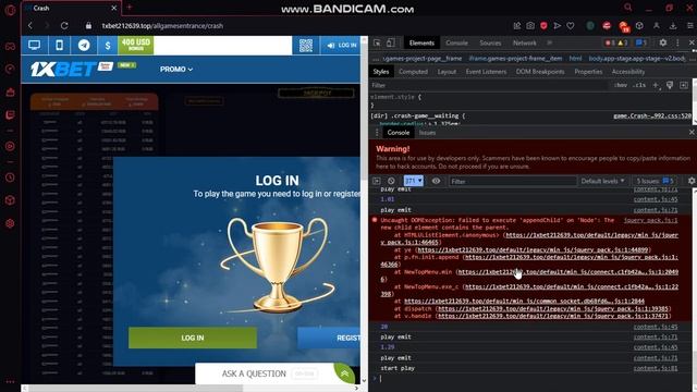 Как парсить коэфиценты в игре краш. How to parse coeficents in the crash game. смотреть онлайн