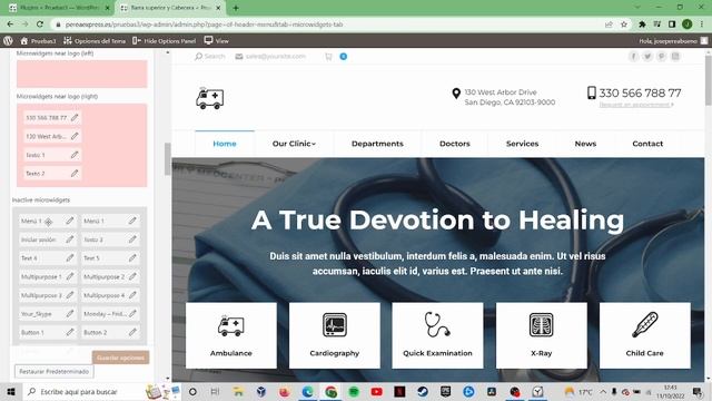 Cómo CAMBIAR CABECERA en The7 + WPBakery Page Builder (Wordpress) смотреть онлайн