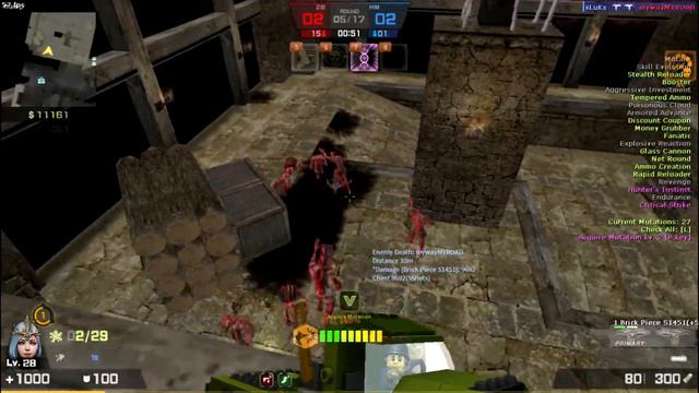Counter-Strike Nexon: - Studio Zombie Z Mod Online Gameplay on Vertigo Halloween Map смотреть онлайн