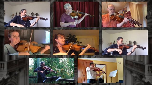 Mozart Ave Verum Corpus, arranged for viola d'amore ensemble смотреть онлайн