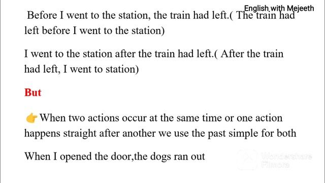 Past perfect Tense / Past perfect Positive, Negative & Interrogative form / @mejeeth смотреть онлайн