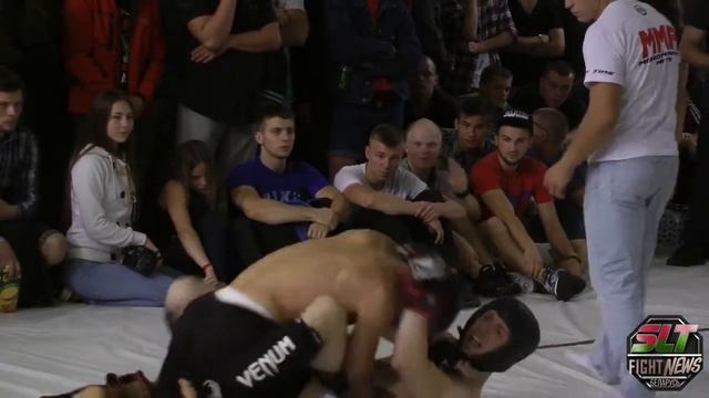 FN SLT Амбражей Сергей Vs Августинович Владислав(Бойцовский клуб) ГРАН-ПРИ ММА 14.08.2016
