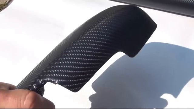Карбоновая пленка под лаком | 4D Carbon | Видео обзор смотреть онлайн