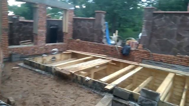 Строительство переливного бассейна ч.2 смотреть онлайн