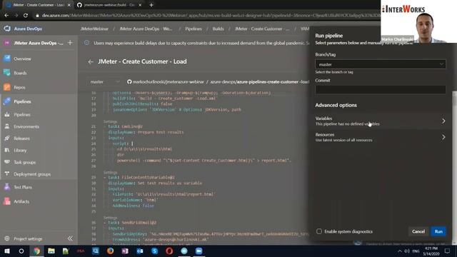 Executing Jmeter performance and functional tests on Azure DevOps смотреть онлайн
