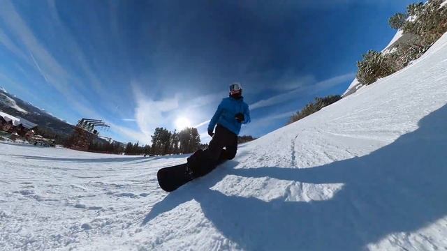 Insta360 One X2 Snowboarding Footage And Review.