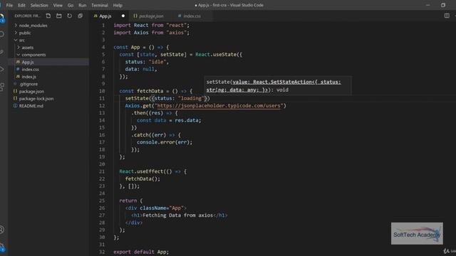 33. Fetching from API Axios in react js || React JS смотреть онлайн