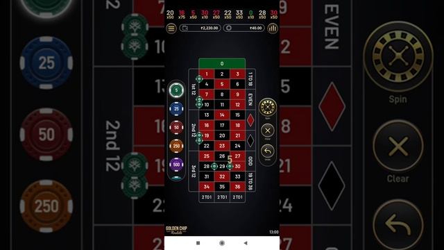 Golden Chip Roulette 50× ?? Double Street Strategy With Inner bets смотреть онлайн