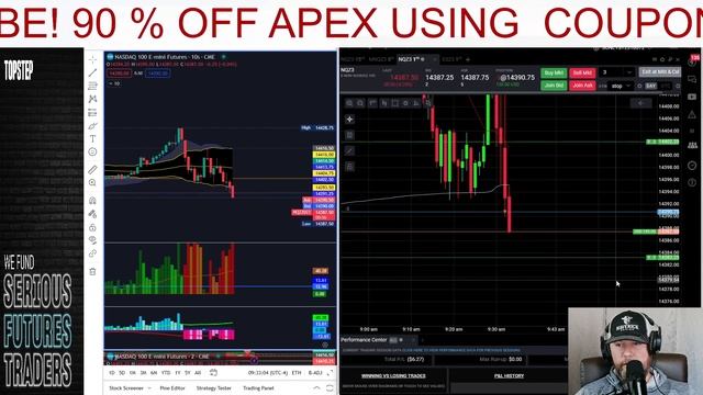 MAKING 5K IN 4 MINUTES TRADING THE NASDAQ! смотреть онлайн