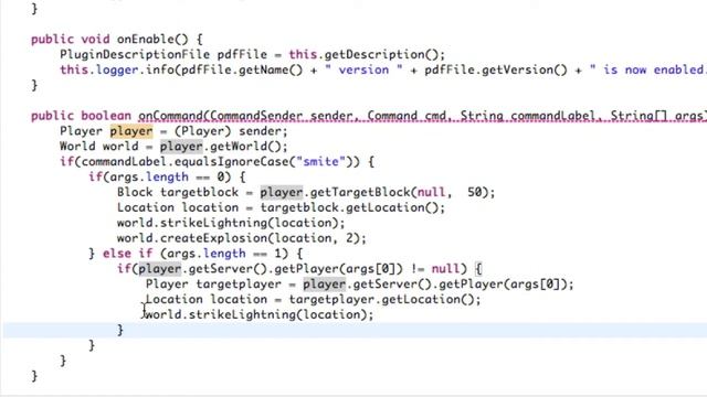 Episode 2: Smite/Lightning Bukkit Plugin Tutorial смотреть онлайн