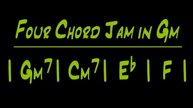 Gm Backing Track - Four Chord Jam in Gm смотреть онлайн
