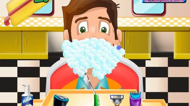 Games For Men's -Beard Shaving смотреть онлайн
