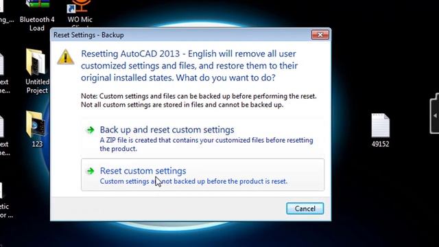 AutoCAD Tips and Ticks for all version autocad software How to Reset and default settings смотреть онлайн