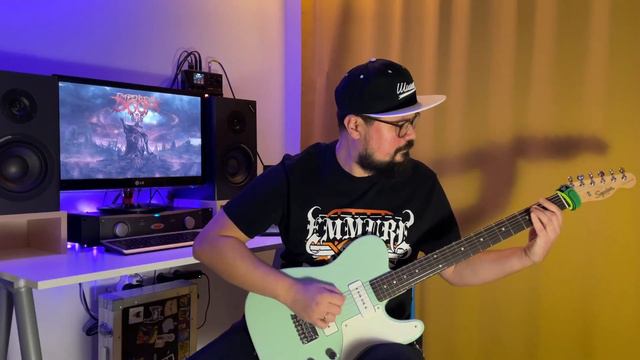 Squier telecaster baritone (Impending Doom riffs feat Taras D) смотреть онлайн