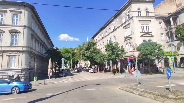 [4K] [KIB3DI] Virtual Walk Hungary - BUDAPEST - Utazás villamossal Rudastól a Margit hídig смотреть онлайн