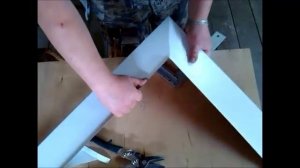 Как быстро сделать угол отлива