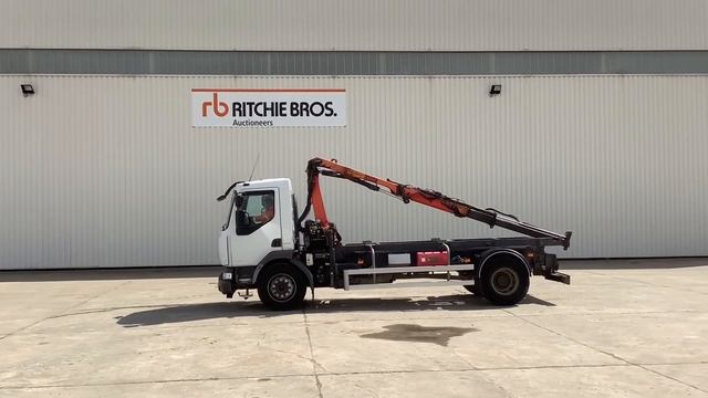 2011 Renault Midlum 270DXi Cab & Chassis w/Crane I St Aubin, France Auction - 15 & 16 June смотреть онлайн