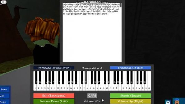 Careless Whisper Roblox Piano Sheet