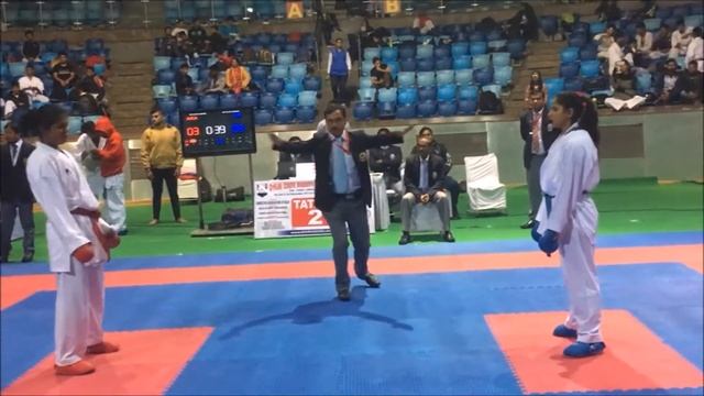 KARATE INDIA # DELHI STATE CHAMPIONSHIP 2017-18 ## FEMALE SENIOR KUMITE -68KG #deepika  DHIMAN