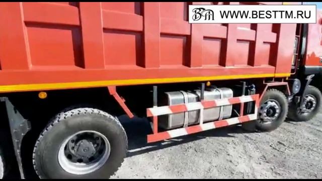Обзор китайского самосвала Hongyan SAIC-Iveco 8х4 смотреть онлайн