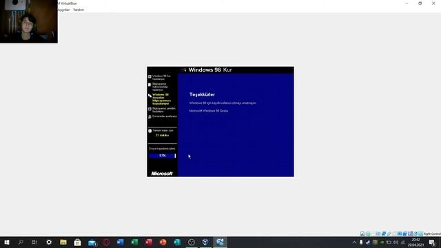 İSTEK VİDEO//Virtualbox Sanal Windows 98 Kurulumu смотреть онлайн