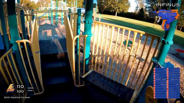 Nerf meets Call of Duty: Gun Game 9.0 | First Person Shooter! смотреть онлайн