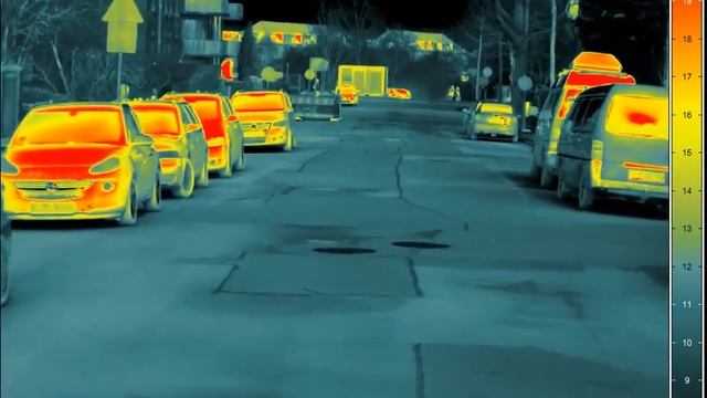 Thermal Camera Test Drive at Dresden. смотреть онлайн