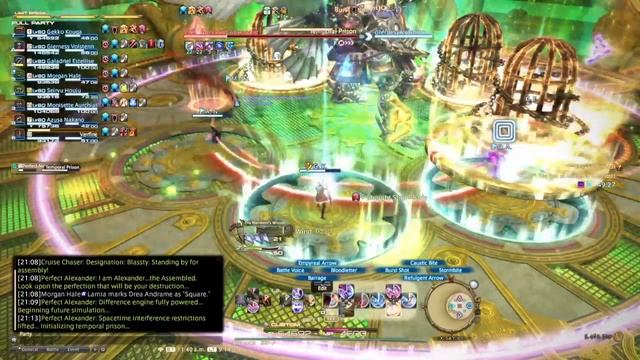 FINAL FANTASY XIV - TEA Perfect Alexander Temporal Prison enrage смотреть онлайн