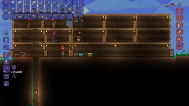 Прохождение Terraria v1.3.4.4 ( Часть 9 ) смотреть онлайн