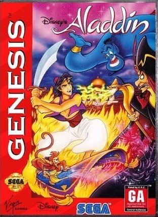 Sega Mega Drive 2 (Smd) 16-bit Aladdin Полное прохождение