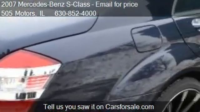 2007 Mercedes-Benz S-Class 550 4MATIC for sale in Downers Gr смотреть онлайн