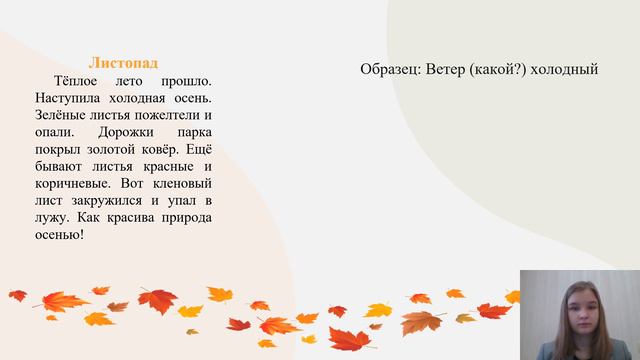 Видеоурок по теме "Имя прилагательное" 2 класс смотреть онлайн