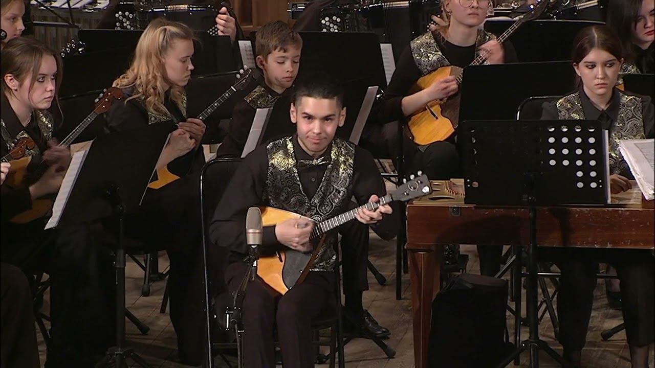 Новосибирский юношеский оркестр русских народных инструментов смотреть онлайн
