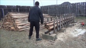 Приспособление для распиловки мелких дров | Отопление дровами | Сосновые дрова с пилорамы | Отходы