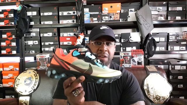 NIKE ELEMENT REACT 87 "HYPER FUSION"/"VOLT" ON FEET смотреть онлайн