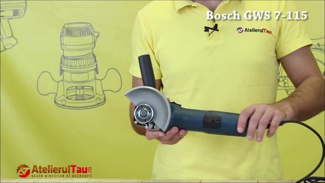 Polizor unghiular Bosch GWS 7-115 - AtelierulTau.ro - Wunder Haff смотреть онлайн