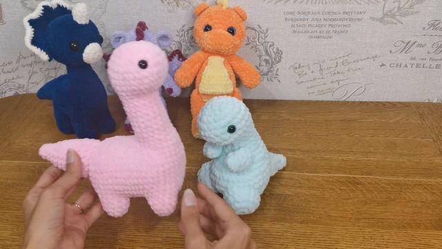 Мать драконов. Обзор мк на драконов и динозавров крючком. смотреть онлайн