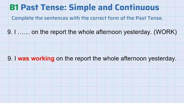 Past Simple / Past Continuous / Practice Exercises смотреть онлайн