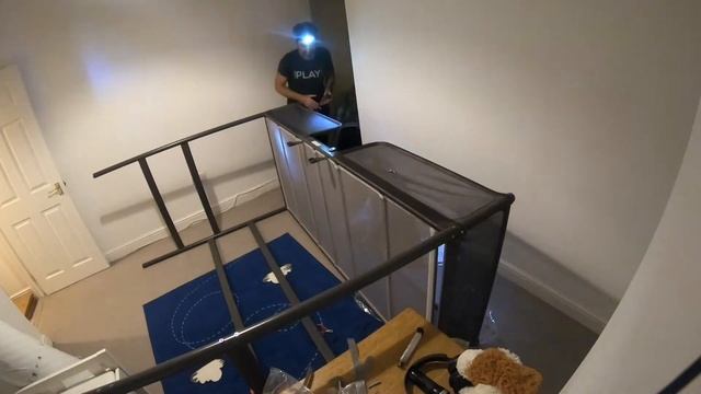 IKEA TUFFING loft bed assembly time-lapse part-2 смотреть онлайн