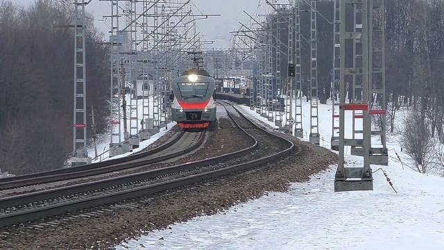 Электропоезд ЭП2Д-0028 (ЦППК) пригородный поезд №6246/6245/6963 Новоиерусалимская - Тула-1.