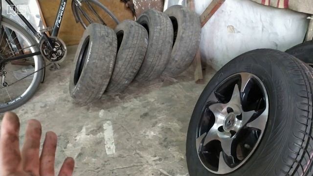Резина на лето Premiorri Solazo 175/70 R13 82H на ВАЗ 2106. Шиномонтаж. смотреть онлайн