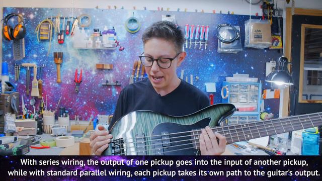 L.E.H. 5-string bass P/J-Soap pickups смотреть онлайн