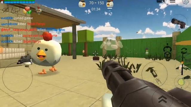 Как заработать монеты в Chicken Gun. Топ 2 способа. смотреть онлайн