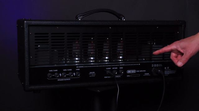 Stage Right by Monoprice SB100 100-watt All Tube 2-channel Guitar Amp Head with Reverb - 600081 смотреть онлайн