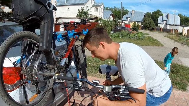 Лёгкий и дешёвый способ перевозить велосипеды смотреть онлайн