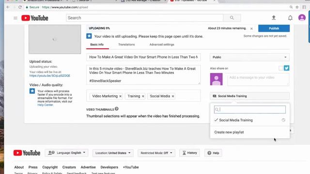 Video Marketing For Business With Steve Black смотреть онлайн
