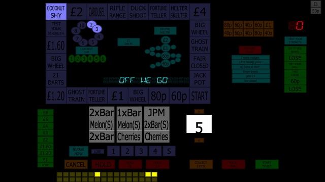 [MAME] Fairground (fruit machine) (c)JPM (System 5 emulation progress) смотреть онлайн