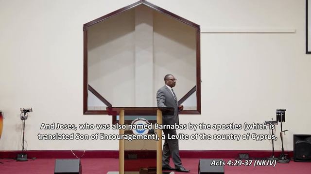 Encouragement Through Sharing All Things || Pastor (Dr.) James Mark-Ige || 1 28 2024 смотреть онлайн
