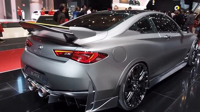 The All New 2017 Infiniti Project Black S In detail review walk around Exterior смотреть онлайн