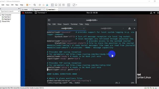 Red Hat Linux - Lecture 8 - part2 - System log architecture - ESU смотреть онлайн